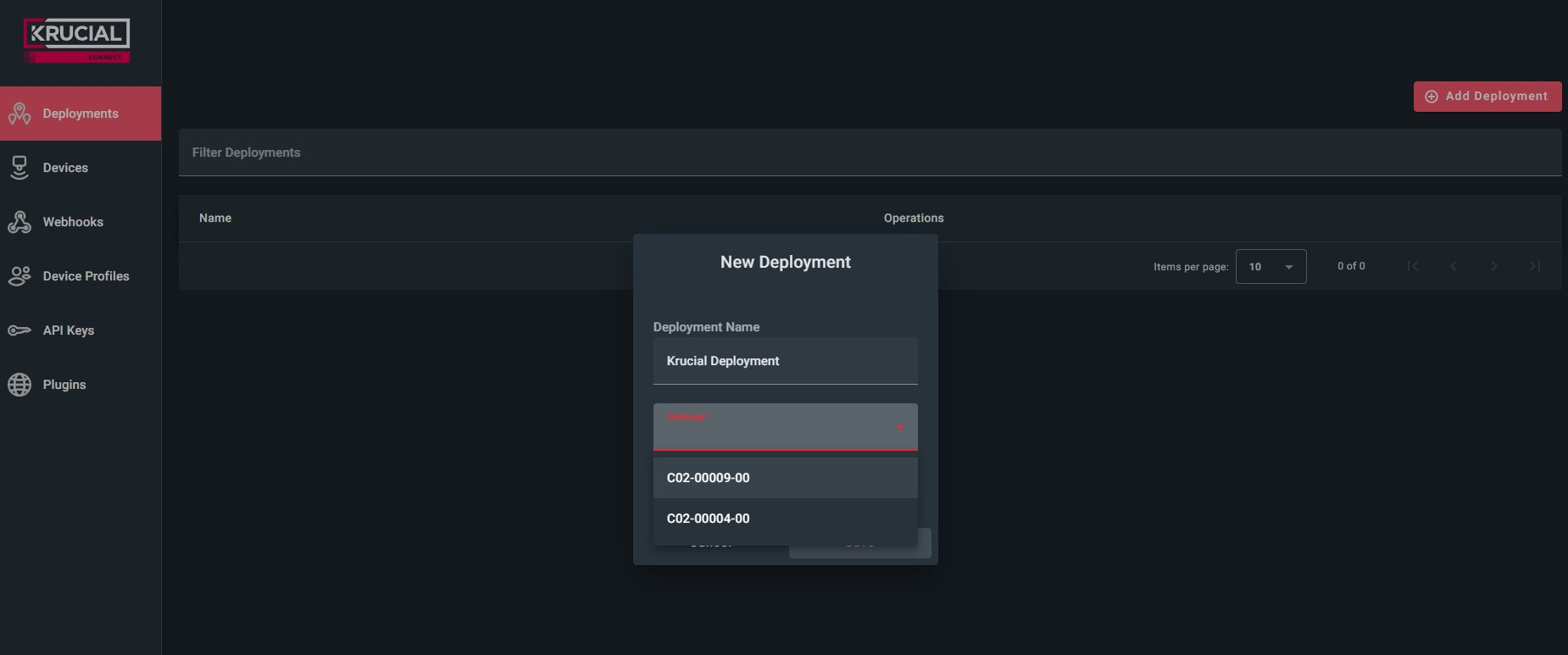 view gateway options